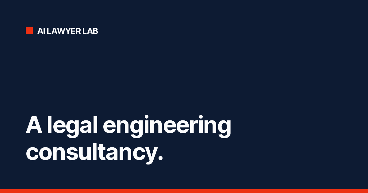 AI Lawyer Lab